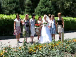 ロシア人の結婚式